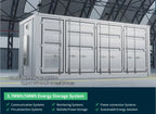 Starcharge Industrial High Quality 3.7MWh/5MWh LiFePO4 Battery Energy Storage System IP55 Protection Liquid Cooling + Air