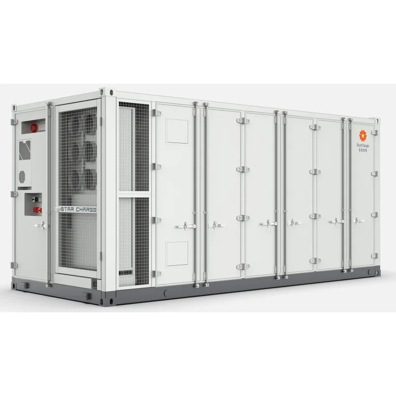 Starcharge Industrial High Quality 3.7MWh/5MWh LiFePO4 Battery Energy Storage System IP55 Protection Liquid Cooling + Air