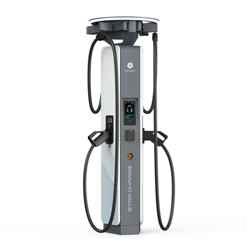 Starcharge Aries V2 EU ODM 600A 2 Public EV Charger Floor-Mounted Split DC Charging Station Manufacturers