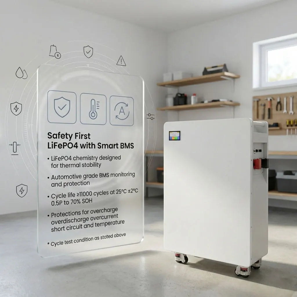51.2V 15Kwh All-In-One Solar System Lifepo4 Energy Powerwall 48V 16Kwh 10Kwh Lithium Battery Solar System Home Storage Battery