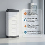 High Voltage Stackable LiFePO4 Home Energy Storage Battery 64-112kWh 172.8-408.8V CAN RS485 Customizable OEM ODM
