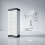 High Voltage Stackable LiFePO4 Home Energy Storage Battery 64-112kWh 172.8-408.8V CAN RS485 Customizable OEM ODM