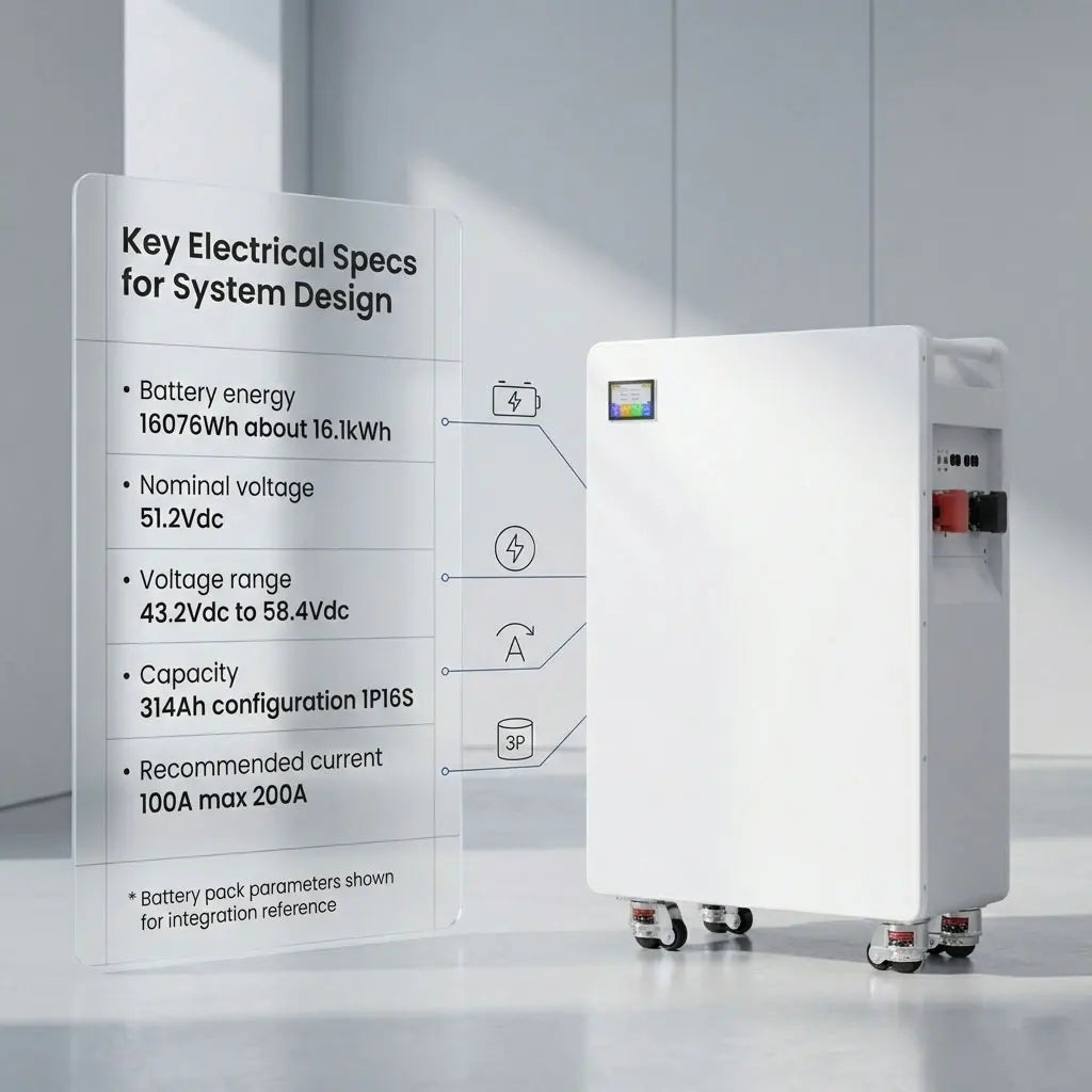 51.2V 15Kwh All-In-One Solar System Lifepo4 Energy Powerwall 48V 16Kwh 10Kwh Lithium Battery Solar System Home Storage Battery
