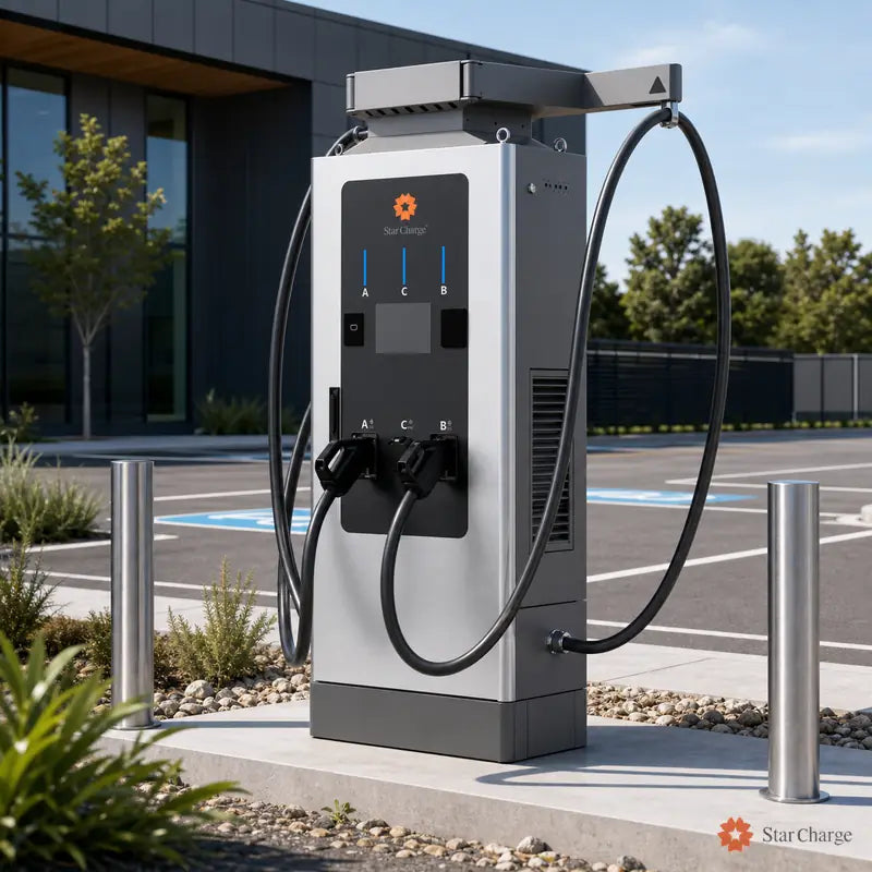 Jupiter DC fast charger commercial installation